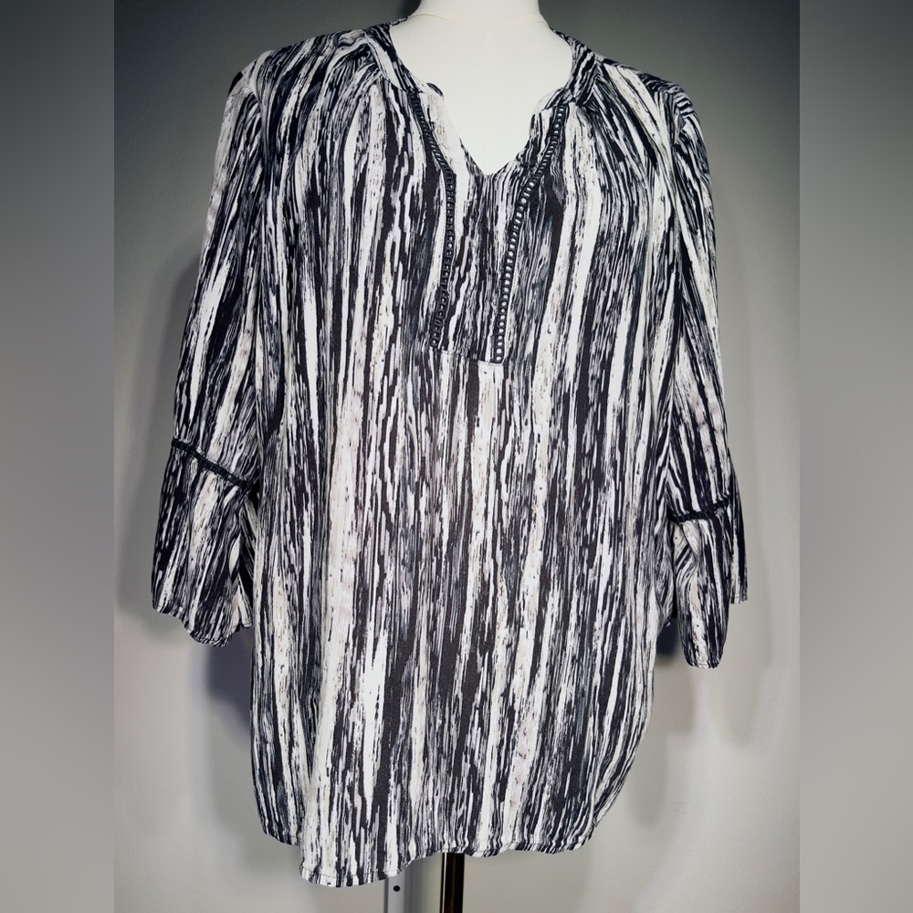 Gloria Vanderbilt Women’s Bell Sleeves Fairycore Whimsigoth Grunge Size XXL